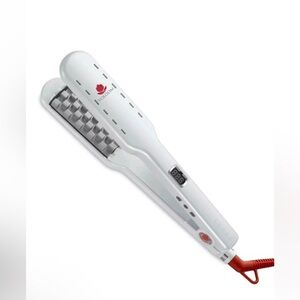 Voloom, Revlon volumizer brush, Windmere hair crimper.  Hair volumizing tools